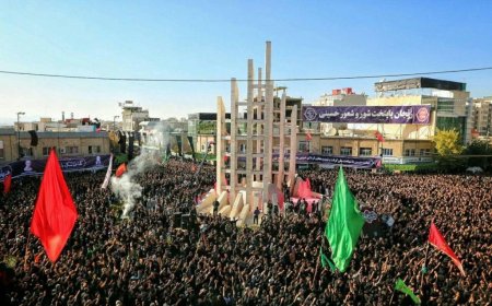 مراسم سوگواری ایام دهه اول محرم در شهرستان خدابنده